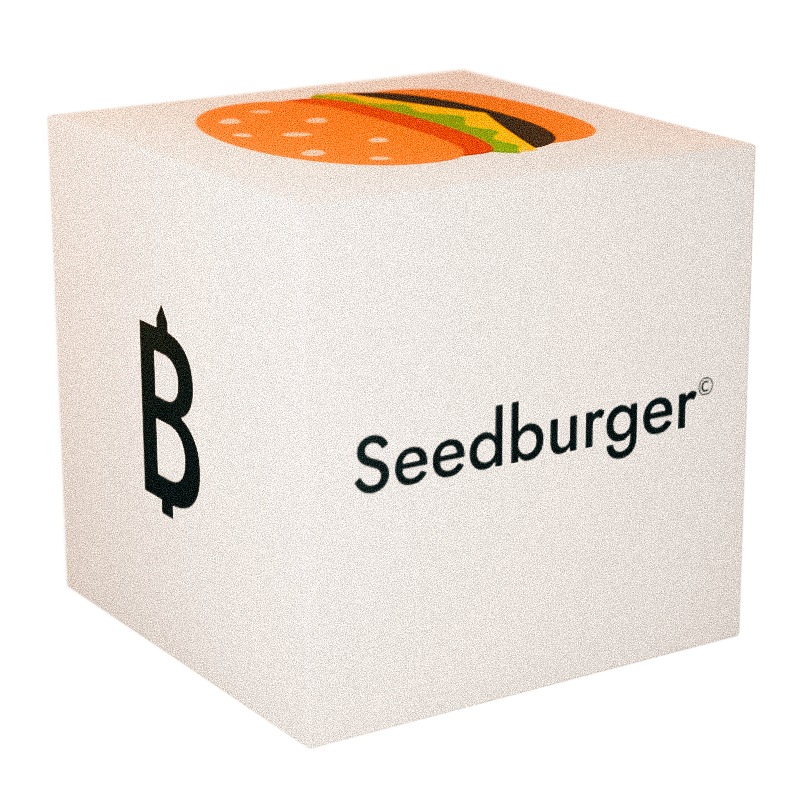 Die Verpackung des sicheren Coldwallets von Bitpen: Der Seedburger