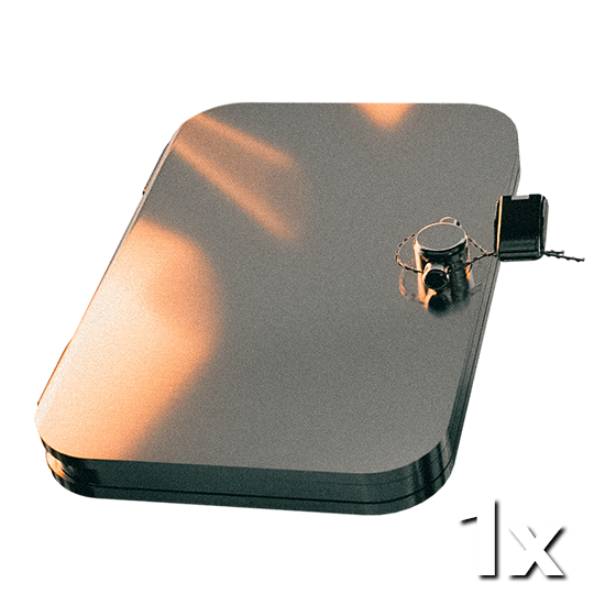 Einmal das Seedwich aus Edelstahl 316l und Titan wahlweise