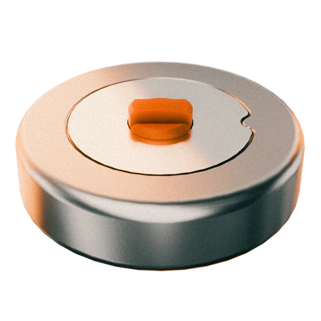 Die Seedclamp wie diese eine Seedplatte des Seedburgers hält für die optimale Gravur mit dem Bitpen mini