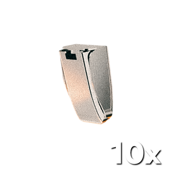 10 Sicherheitsplomben aus Stahl