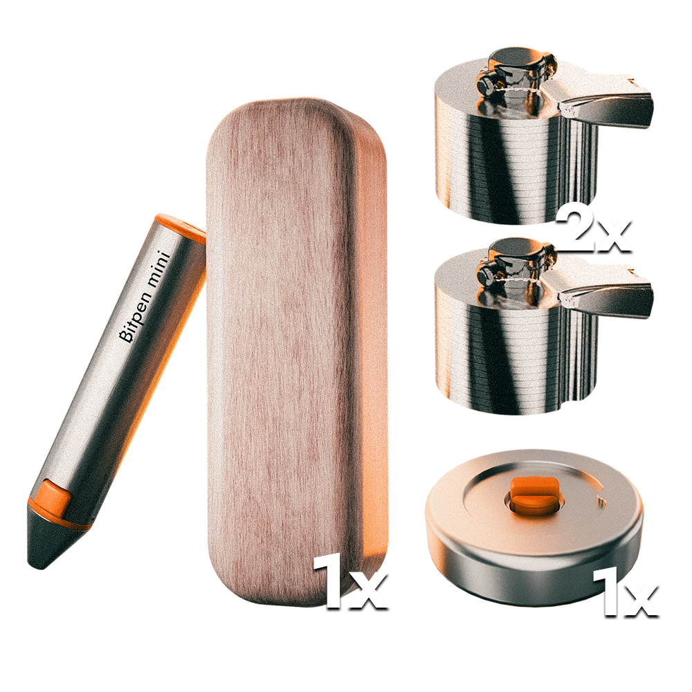 Das Seedburger Basic Bundle für die einfache Aufbewahrung der Krypto Seeds