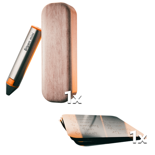 Einmal der Bitpen mini und einmal das Seedslice aus Titan