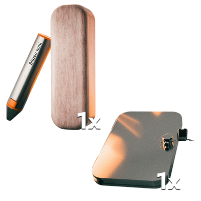 Einmal der Bitpen mini und das Seedwich aus Edelstahl 316l