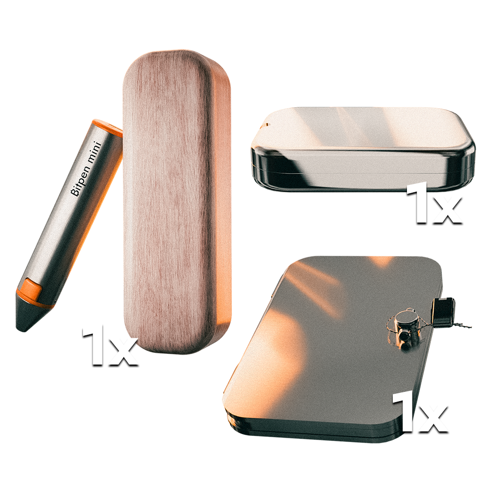 Einmal der Bitpen mini, das Seedwich und die Seedbox