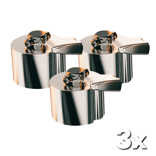 Drei mal der Seedburger in einem Bundle für die sichere Aufbewahrung des Bitcoin Seed z.B. für Multi-Sig-Wallets