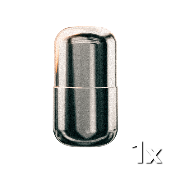 Eine einzelne Seedpill für die Seedburger Aufbewahrung