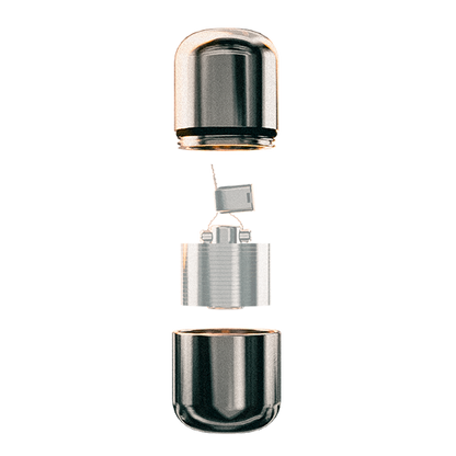 Die Premium Bitcoin Seed Aufbewahrung mit der Seedpill von Bitpen für den Seedburger