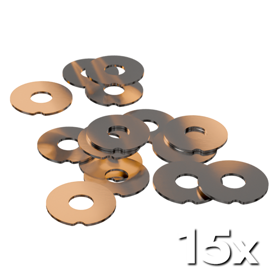 15 Stücke Ersatz Seedburger Seedplatten