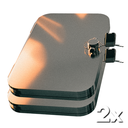 Zwei mal das Seedwich aus Edelstahl 316l